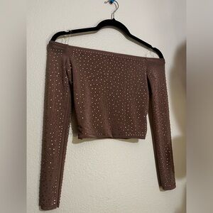 Light brown top